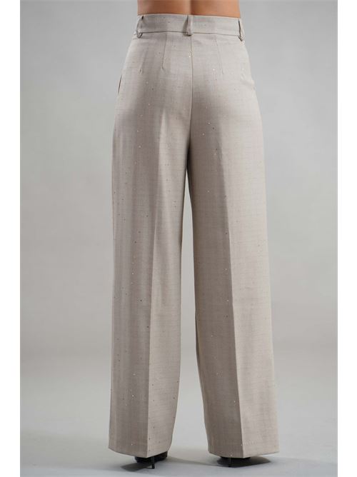 Pantalone palazzo federica erre | PERLA 572BEIGE